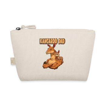 Kangaroo Dad für Papas - Bio-Täschchen - Natur - Vorne