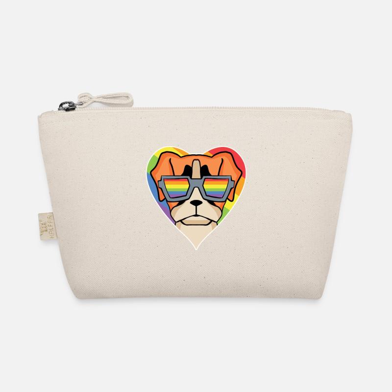 Rainbow - Chien à lunettes - German Boxer Trousse biologique