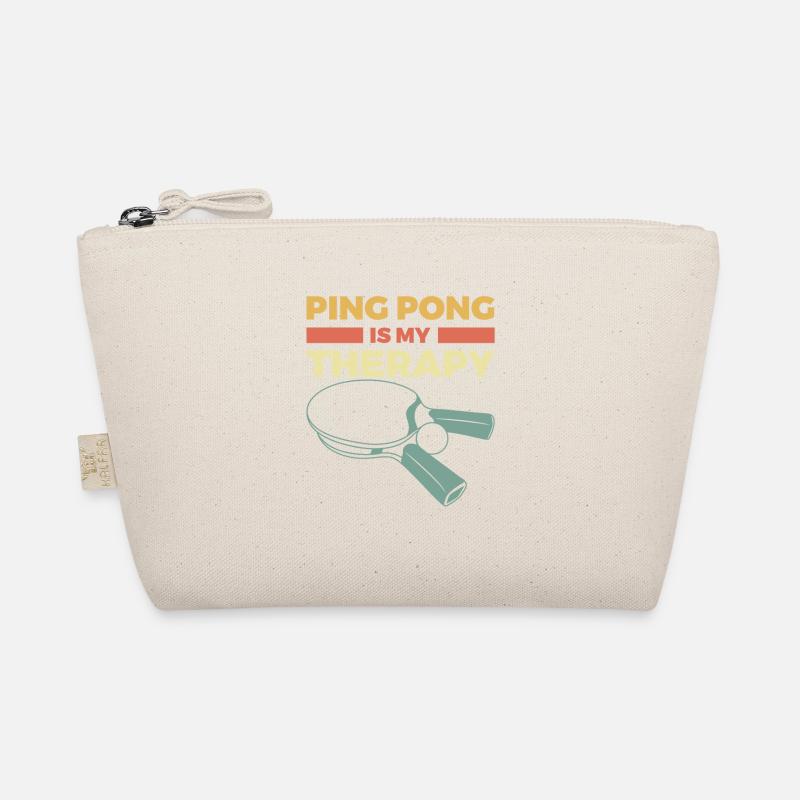 Table tennis player quote Organic Pouch