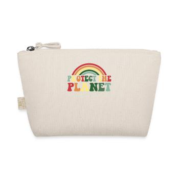 Protect the Planet - Cool Earth Day Vintage - Organic Pouch - nature - Front