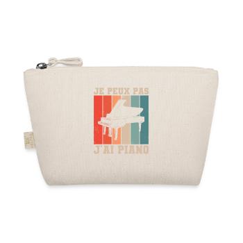 Je Peux Pas J'ai Piano - Trousse biologique - nature - Devant