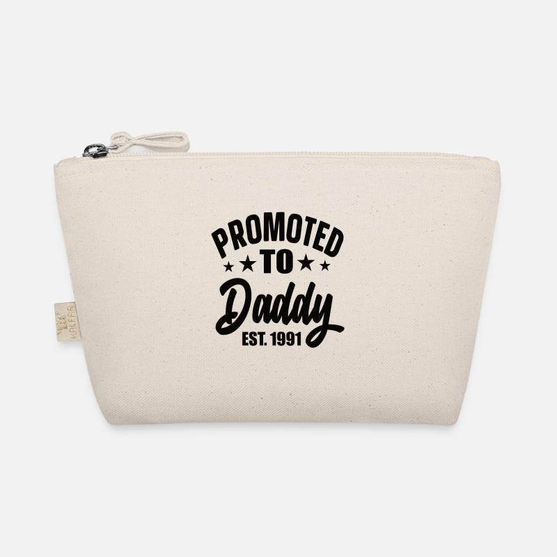 Promoted To Daddy Est 1991 Bio-Täschchen