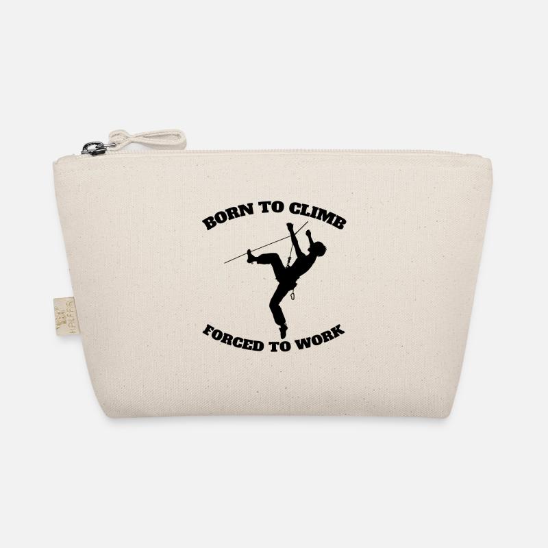 Kletterer Berg Bergklettern Klettern Bergsteigen Bio-Täschchen