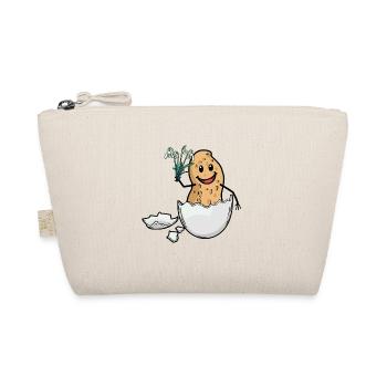 Easter Peanut Spring Easter Egg Flora Eggshell - Organic Pouch - nature - Front