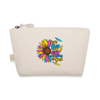 Je vais bien Tout est bon Décor de tournesol - Trousse biologique - nature - Devant
