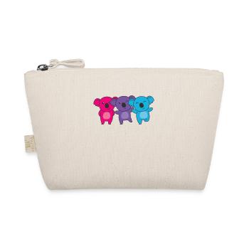 androgyne flag pride LGBTQ mignon koala - Trousse biologique - nature - Devant