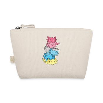 genderflux Flag Gay Pride LGBTQ Axolotl - Trousse biologique - nature - Devant