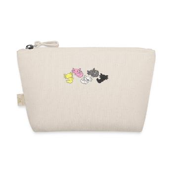 Queerplatonic Flag Pride LGBTQ Axolotl - Trousse biologique - nature - Devant