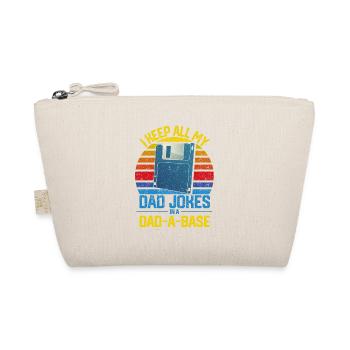 I keep all my dad's jokes in a dad - Organic Pouch - nature - Front