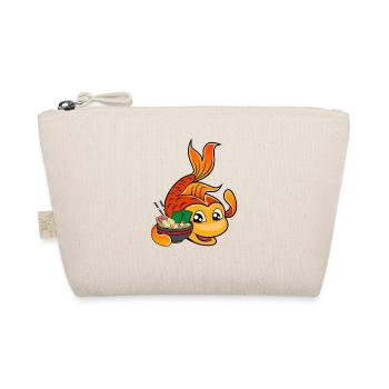 Goldfish With Ramen Bowl Japanese Food - Organic Pouch - nature - Front