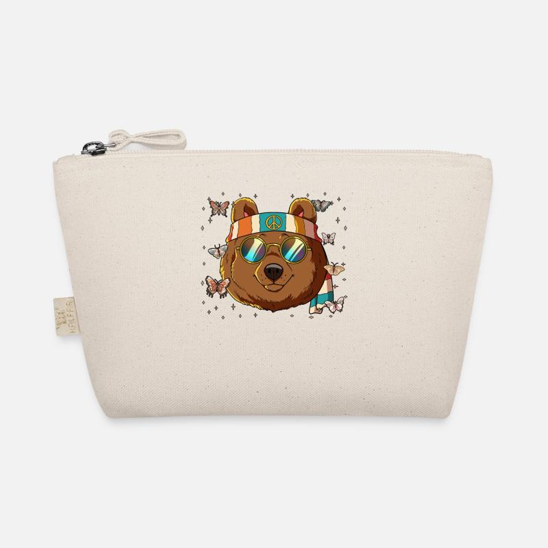 60s 70s Costume Groovy Hippie Organic Pouch