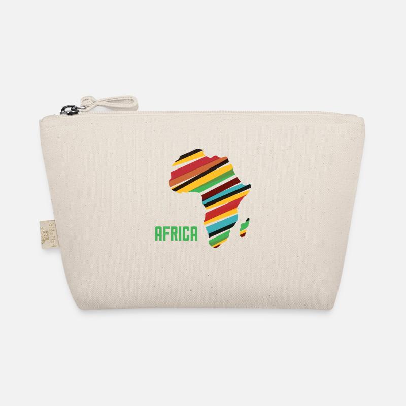 Colorful Africa - Bio-Täschchen - Natur