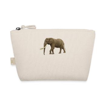 Elephant - Elephants - Wildlife in Africa - Eli - Organic Pouch - nature - Front