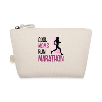 Laufen Sie 26,2 Meilen Marathon Herausforderung - Bio-Täschchen - Natur - Vorne