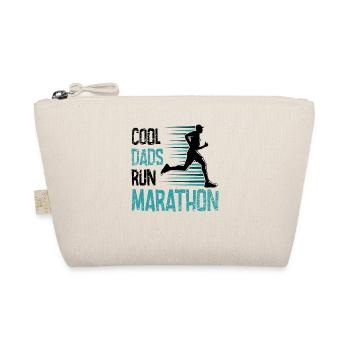 Laufen Sie 26,2 Meilen Marathon Herausforderung - Bio-Täschchen - Natur - Vorne