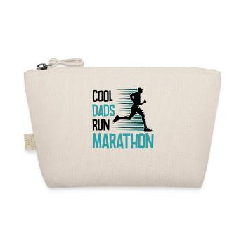 Laufen Sie 26,2 Meilen Marathon Herausforderung - Bio-Täschchen - Natur - Vorne