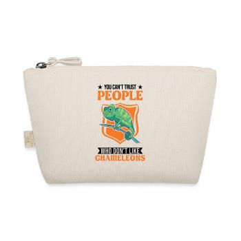 Chameleon Gift Chameleon - Organic Pouch - nature - Front