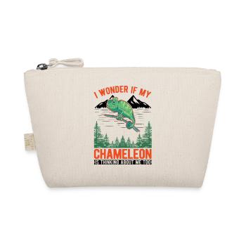 Chameleon Gift Chameleon - Organic Pouch - nature - Front