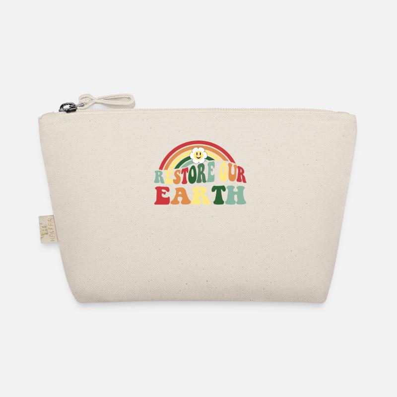 Restore Our Earth for A Better Future - Earth Day Organic Pouch