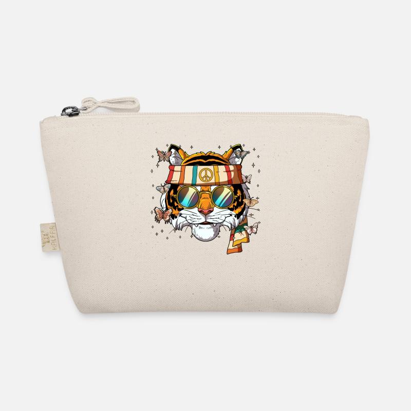 60s 70s Costume Groovy Hippie Organic Pouch