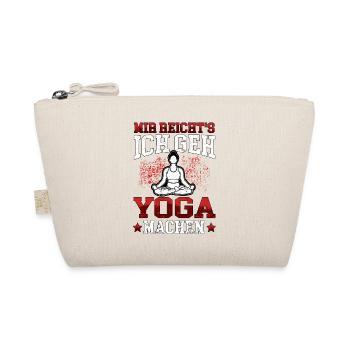 Yoga ich geh Yoga machen Namasté Meditation - Bio-Täschchen - Natur - Vorne