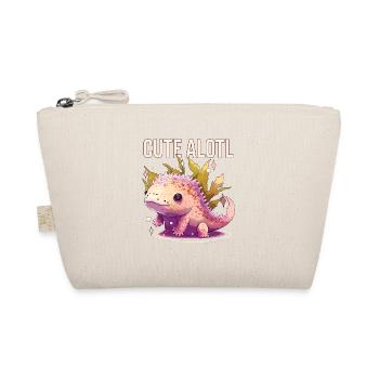 Cute Alotl Axolotl Lover Amphibian Mexican Walking - Bio-Täschchen - Natur - Vorne