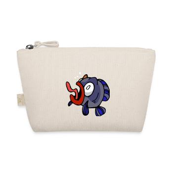 Fish Fisherman Gift Idea Sea - Organic Pouch - nature - Front