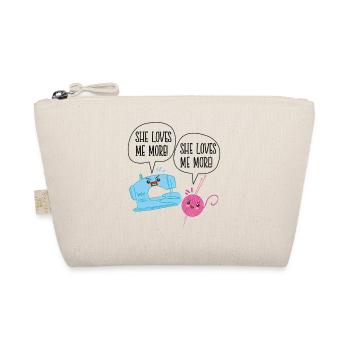 Tricoter du café tricoté qu’elle aime - Trousse biologique - nature - Devant