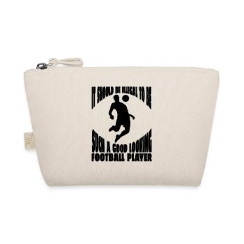 Football Team Football Design Football Player - Organic Pouch - nature - Front