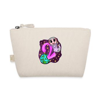2e anniversaire - 2 ans cadeau de fille astronaute - Trousse biologique - nature - Devant