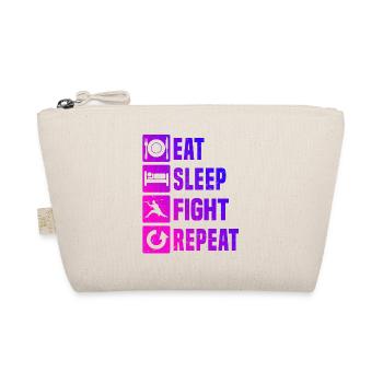 Men's Kung Fu Martial Arts Women Wushu Kungfu - Organic Pouch - nature - Front