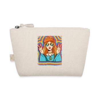 Hippie Woman Psychedelic Trippy - Trousse biologique - nature - Devant