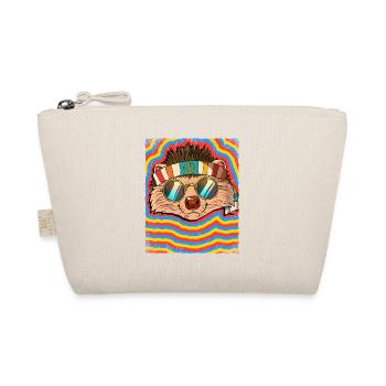 Hippie Hedgehog Psychedelic Trippy - Trousse biologique - nature - Devant