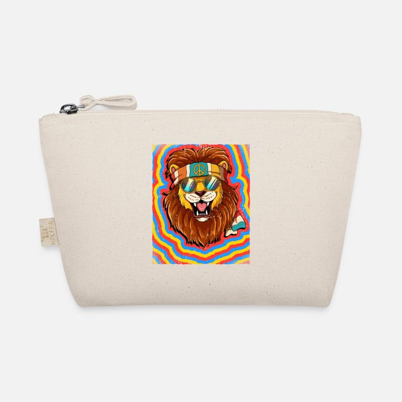 Hippie Leo Psychedelic Trippy Organic Pouch