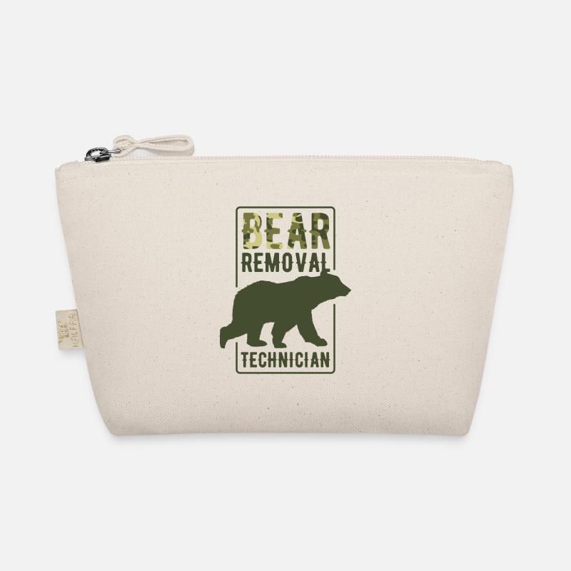 Bärenbeseitigung Techniker Bärenjagd Wildtierjagd Bio-Täschchen