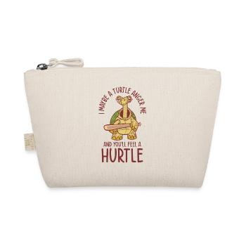 Mean Turtle Reptile Nature Turtle Lover Aquatic - Organic Pouch - nature - Front