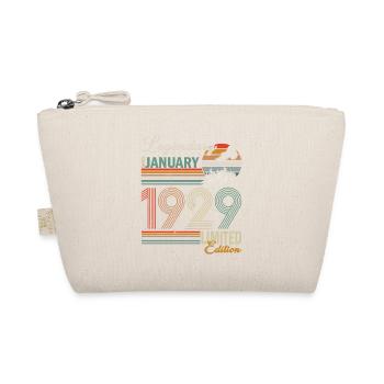 LEGENDS ARE BORN IN JANUARY 1929 - Organic Pouch - nature - Front
