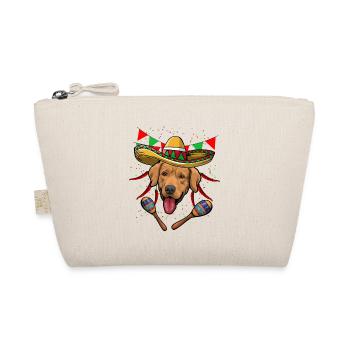Cinco De Mayo Golden Retriever - Bio-Täschchen - Natur - Vorne