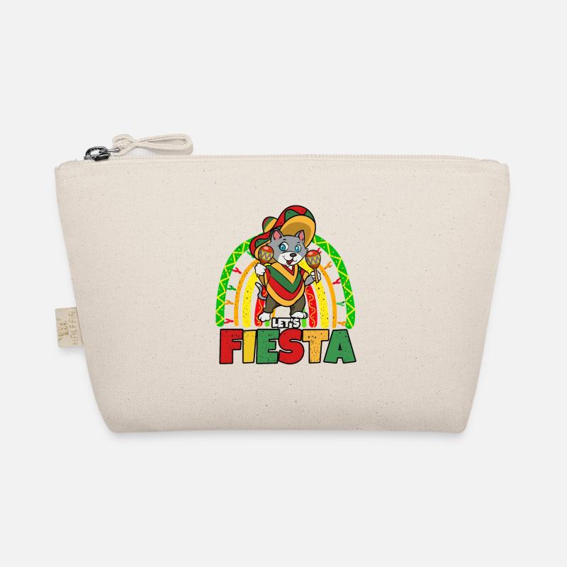 Cinco De Mayo Katze Bio-Täschchen