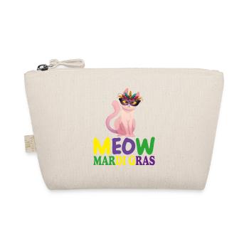 MEOW MARDI GRAS, FUNNY GIFT FOR GIRLS - Trousse biologique - nature - Devant
