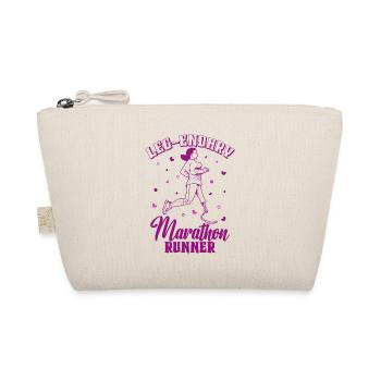 Legendary marathon runner - prosthetic leg - Organic Pouch - nature - Front