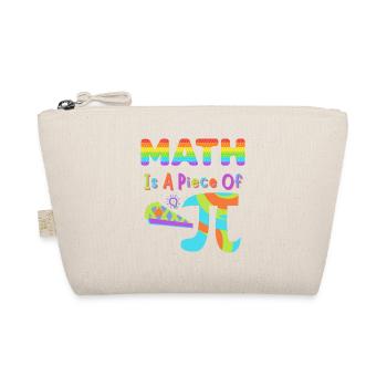 Pi Day 2023 Mathe ist ein Stück Pi Regenbogenbuchstaben - Bio-Täschchen - Natur - Vorne