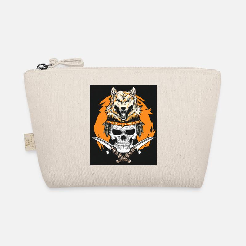 Vector Samurai Warrior Skull Mask Japon Trousse biologique