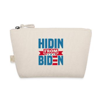 HIDIN FROM BIDEN - Organic Pouch - nature - Front