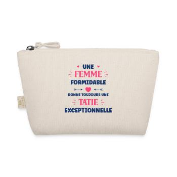 Une femme formidable donne toujours une tatie exce - Trousse biologique - nature - Devant