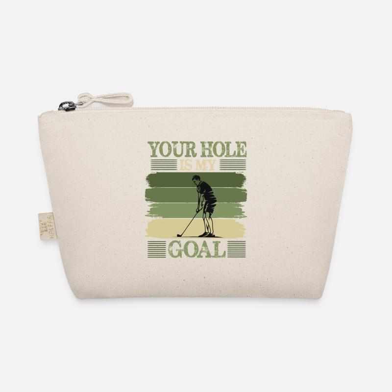 Golf Geschenk Witz Golfspieler Golfer Bio-Täschchen