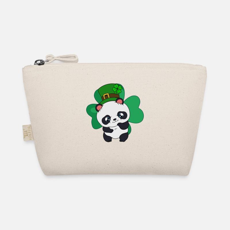 Panda de la Saint-Patrick avec chapeau de Saint-Patrick Trousse biologique