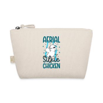 Aerial Silk Yoga - Aerial Silkie Chicken - Organic Pouch - nature - Front