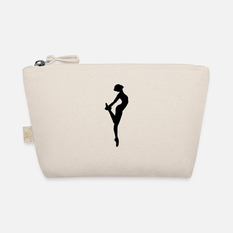 Dancing Dancer Silhouette Organic Pouch