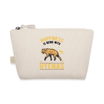 Hyena Lucky Aardwolf Hyena - Organic Pouch - nature - Front